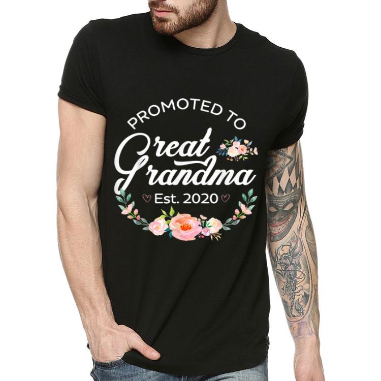 Promoted To Great Grandma Est 2020 Floral shirt Promoted To Great Grandma Est 2020 Floral shirt 4 - Promoted To Great Grandma Est 2020 Floral shirt