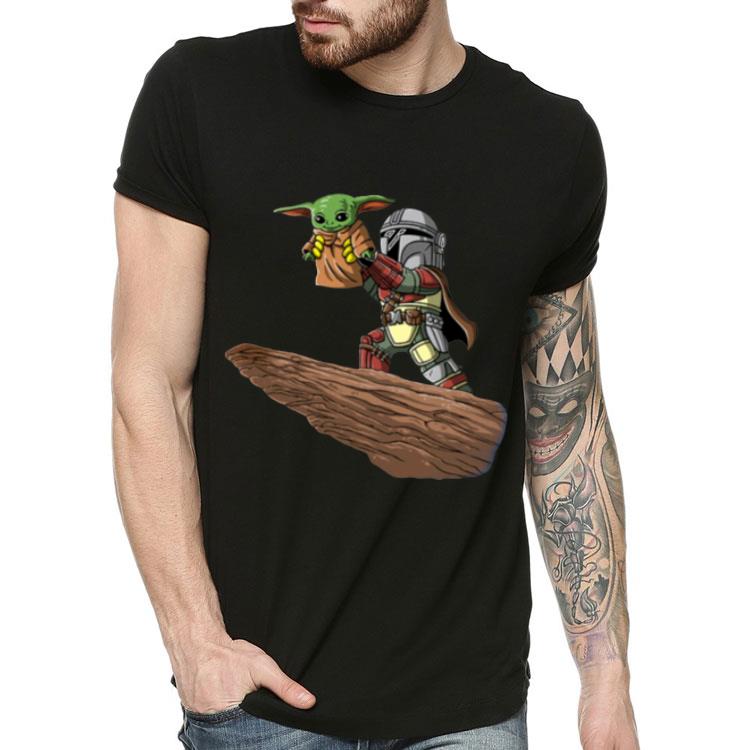 The Mandalorian Boba Fett Baby Yoda The Lion King shirt 4 - The Mandalorian Boba Fett Baby Yoda The Lion King shirt