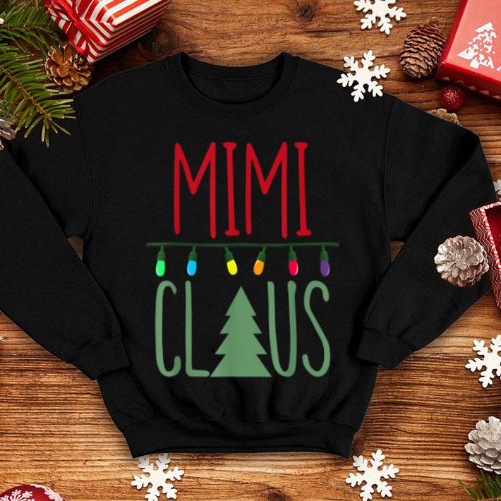 Top Cute Mimi Claus Christmas Lights sweater 4 - Top Cute Mimi Claus Christmas Lights sweater