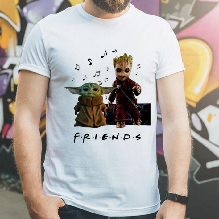 Baby Yoda And Baby Groot Friends shirt 4 - Baby Yoda And Baby Groot Friends shirt