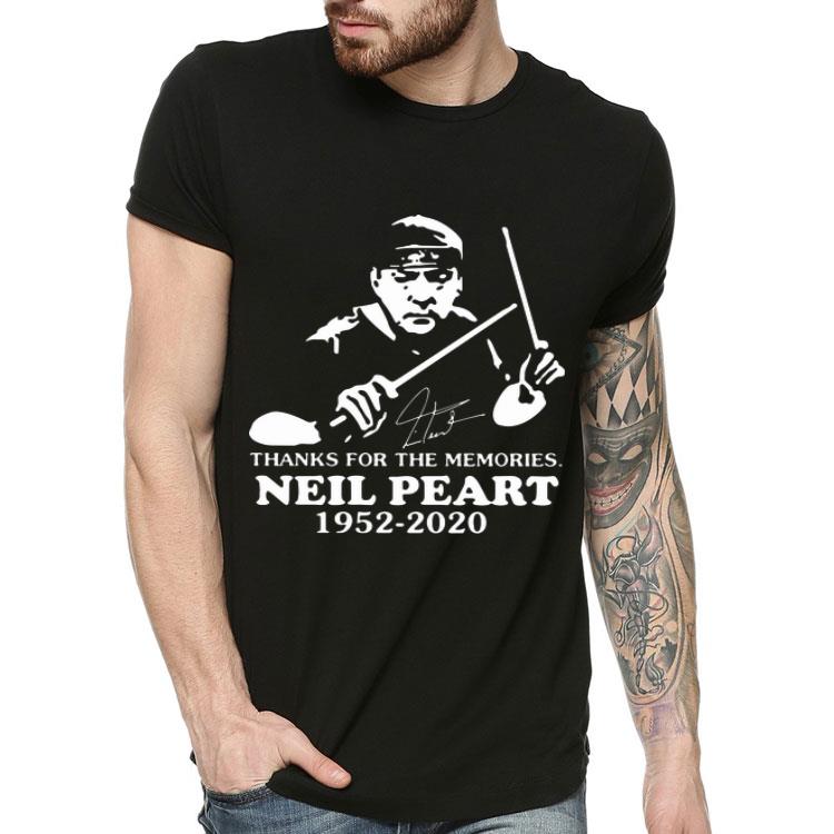 Neil Peart 1952 2020 Thanks For The Memories Signature shirt 4 - Neil Peart 1952 2020 Thanks For The Memories Signature shirt