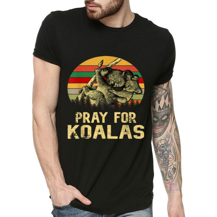 Pray For Koalas Rain Save Australia Vintage shirt 4 - Pray For Koalas Rain Save Australia Vintage shirt