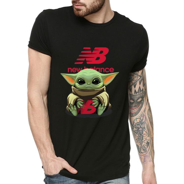 Star Wars Baby Yoda Hug New Balance shirt 4 - Star Wars Baby Yoda Hug New Balance shirt