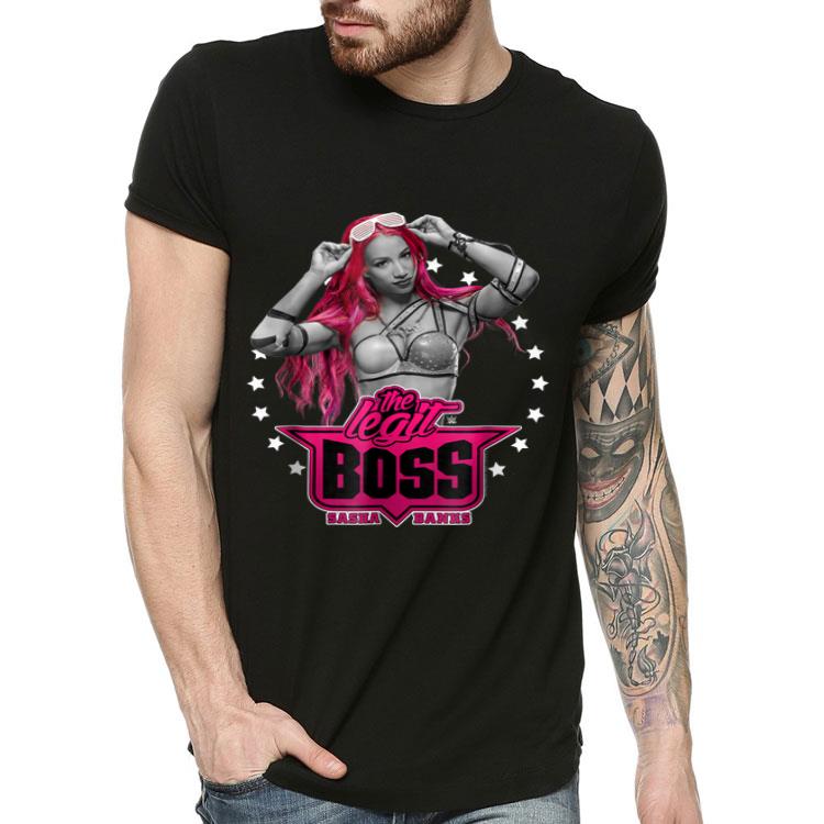 WWE Sasha Banks Pink The Legit Boss shirt 4 - WWE Sasha Banks Pink The Legit Boss shirt