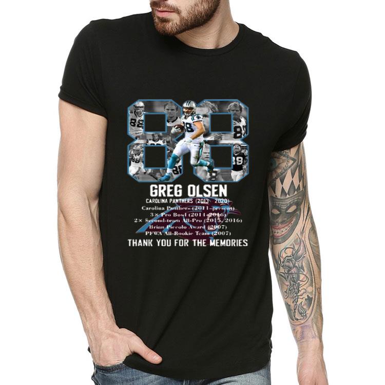 88 Greg Olsen Thank You For The Memories shirt 4 - 88 Greg Olsen Thank You For The Memories shirt