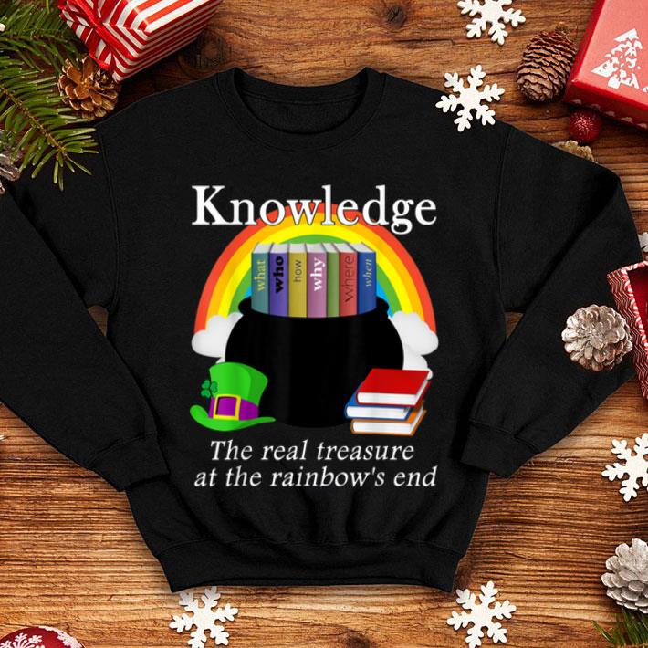 Awesome Saint Patrick s Day Teacher Knowledge Is Treasure shirt 4 - Awesome Saint Patrick's Day Teacher Knowledge Is Treasure shirt