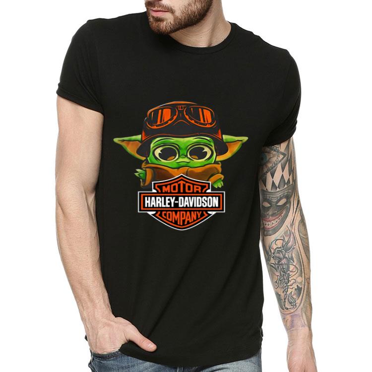 Baby Yoda Motor Harley Davidson Company shirt 4 2 - Baby Yoda Motor Harley Davidson Company shirt