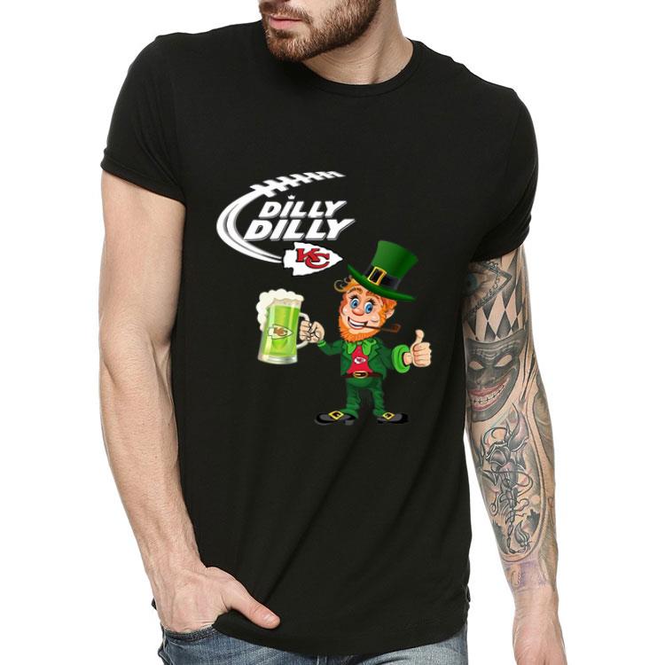 Dilly Dilly Leprechaun Kansas City Chiefs St Patrick s Day shirt 4 - Dilly Dilly Leprechaun Kansas City Chiefs St. Patrick’s Day shirt