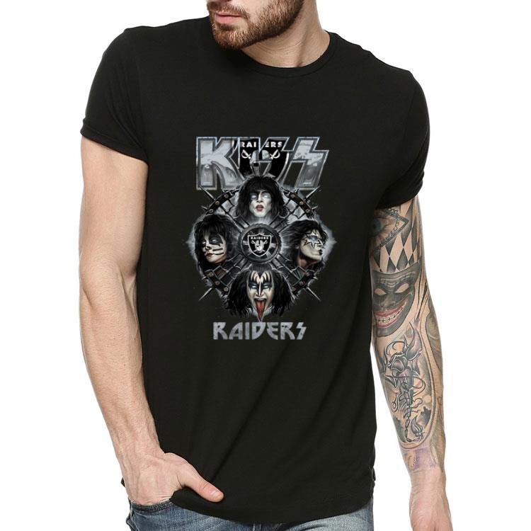 KISS Band Raiders Oakland Raiders shirt 4 - KISS Band Raiders Oakland Raiders shirt