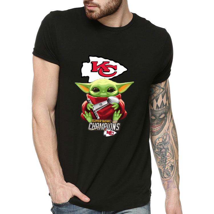 Kansas City Chiefs Baby Yoda Hug Super Bowl Champions shirt 4 - Kansas City Chiefs Baby Yoda Hug Super Bowl Champions shirt