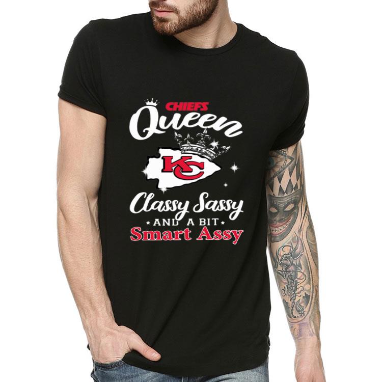 Kansas City Chiefs Queen Classy Sassy And A Bit Smart Assy shirt 4 - Kansas City Chiefs Queen Classy Sassy And A Bit Smart Assy shirt