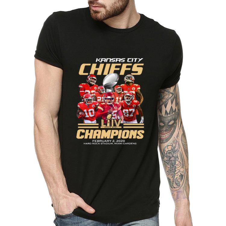 Kansas City Chiefs Super Bowl Champions Hard Rock Stadium Miami Gardens shirt Kansas City Chiefs Super Bowl Champions Hard Rock Stadium Miami Gardens shirt 4 - Kansas City Chiefs Super Bowl Champions Hard Rock Stadium Miami Gardens shirt