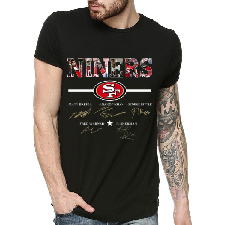 Niners San Francisco 49ers Signatures shirt 4 - Niners San Francisco 49ers Signatures shirt