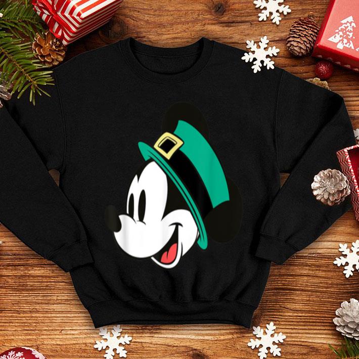 Premium Disney Mickey Mouse Green Top Hat St Patrick s Day shirt 4 - Premium Disney Mickey Mouse Green Top Hat St. Patrick's Day shirt