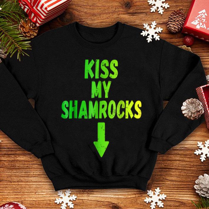 Premium Kiss My Shamrocks St Patricks Day Inappropriate shirt 4 - Premium Kiss My Shamrocks St Patricks Day Inappropriate shirt
