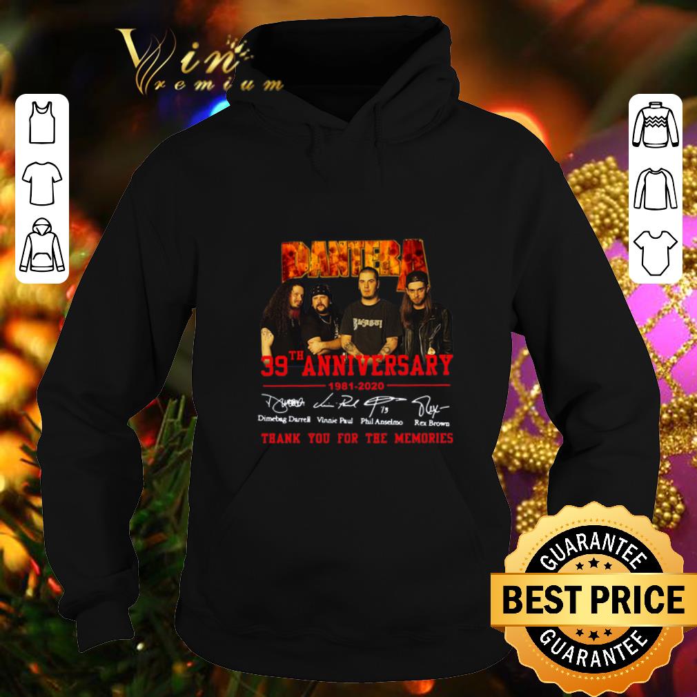 Premium Pantera 39th anniversary 1981 2020 signatures thank for memories shirt Premium Pantera 39th anniversary 1981 2020 signatures thank for memories shirt 4 - Premium Pantera 39th anniversary 1981 2020 signatures thank for memories shirt