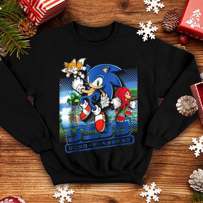 Sonic & Friends Japanese shirt Sonic Friends Japanese shirt 4 - Sonic & Friends Japanese shirt