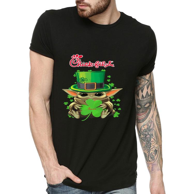 Star Wars Baby Yoda Chick Fil A Shamrock St Patrick s Day shirt 4 - Star Wars Baby Yoda Chick-Fil-A Shamrock St.Patrick’s Day shirt