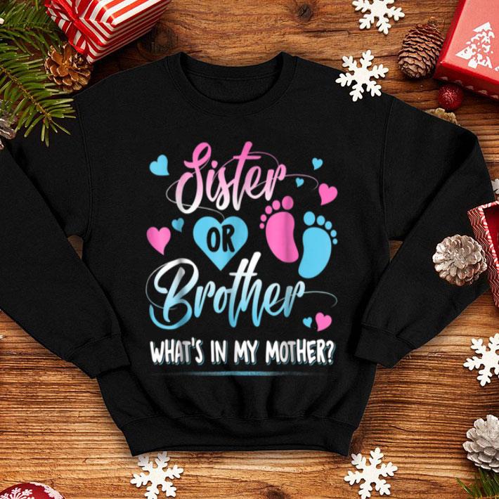 Awesome Sister Or Brother Whats In My Mother Kid Funny shirt 4 - Awesome Sister Or Brother Whats In My Mother Kid Funny shirt