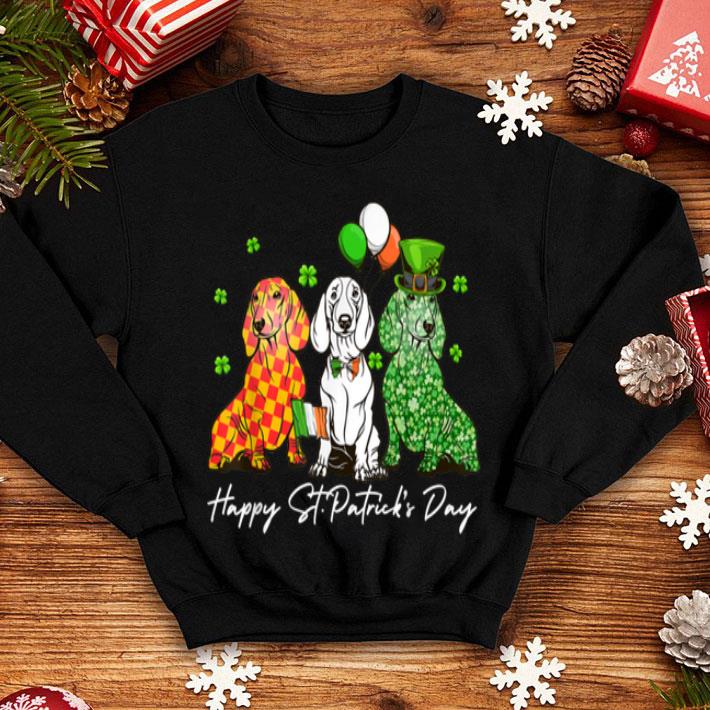 Beautiful Dachshund Dog Shamrock St Patrick's Day Irish Dog Lover Gift shirt Beautiful Dachshund Dog Shamrock St Patrick s Day Irish Dog Lover Gift shirt 4 - Beautiful Dachshund Dog Shamrock St Patrick's Day Irish Dog Lover Gift shirt