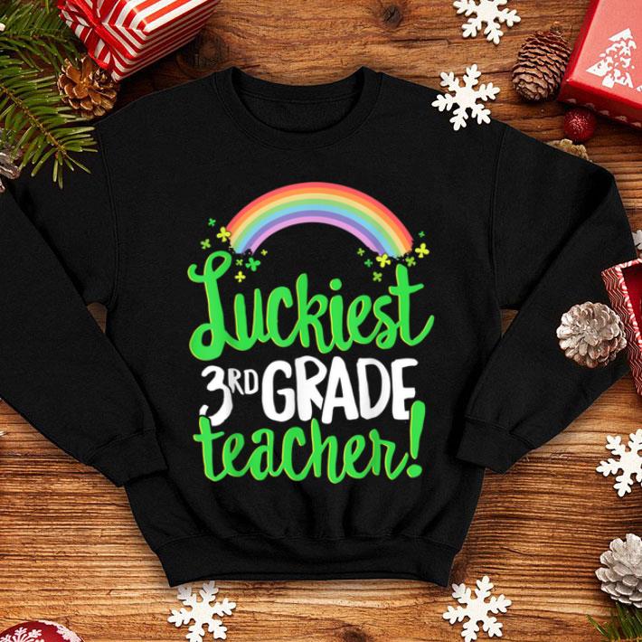 Beautiful Luckiest 3rd Grade Teacher St Patricks Day School shirt 4 - Beautiful Luckiest 3rd Grade Teacher St Patricks Day School shirt