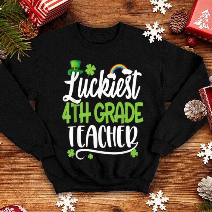 Beautiful Luckiest 4th Grade Teacher St Patricks Day Teaching Gift shirt Beautiful Luckiest 4th Grade Teacher St Patricks Day Teaching Gift shirt 4 - Beautiful Luckiest 4th Grade Teacher St Patricks Day Teaching Gift shirt