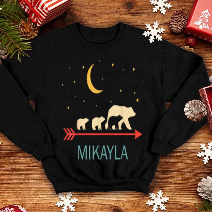 Beautiful Mikayla Name Gift Personalized Mama Bear With 3 Cubs shirt 4 - Beautiful Mikayla Name Gift Personalized Mama Bear With 3 Cubs shirt