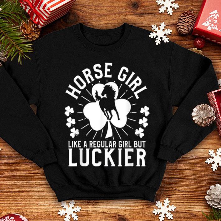 Beautiful St Patrick s Day Horse Girl Equestrian Horse Lover shirt 4 - Beautiful St Patrick's Day Horse Girl Equestrian Horse Lover shirt