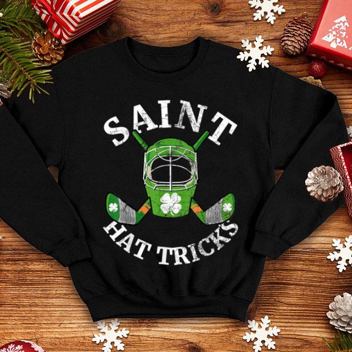 Beautiful St Patrick s Day Saint Hat Tricks Hockey Shamrock Kids Boys shirt 4 - Beautiful St. Patrick's Day Saint Hat Tricks Hockey Shamrock Kids Boys shirt