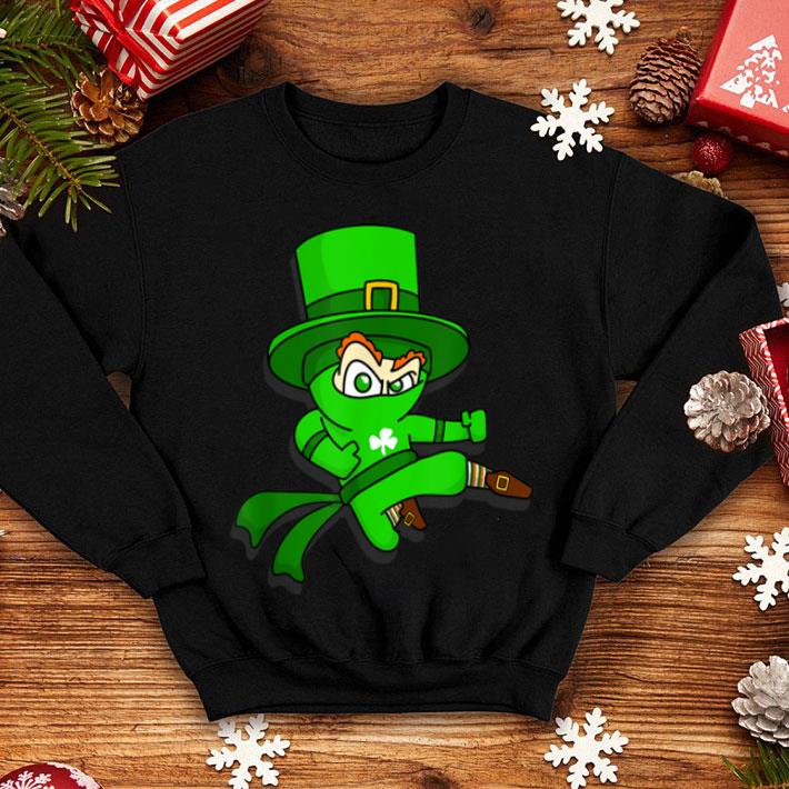 Beautiful St Patrick s Day Shamrock Ninja Leprechaun Gift shirt 4 - Beautiful St. Patrick's Day Shamrock Ninja Leprechaun Gift shirt
