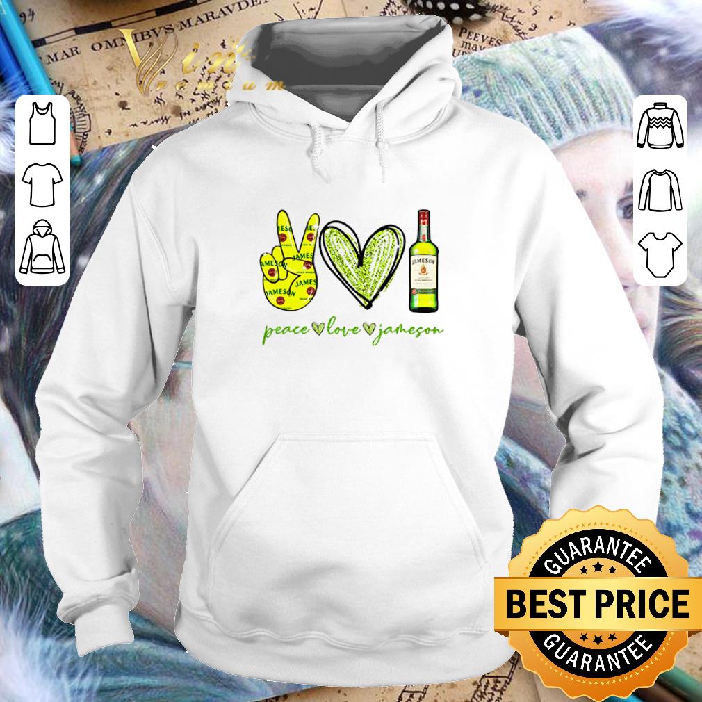 Funny Peace love Jameson Irish Whiskey shirt 4 - Funny Peace love Jameson Irish Whiskey shirt