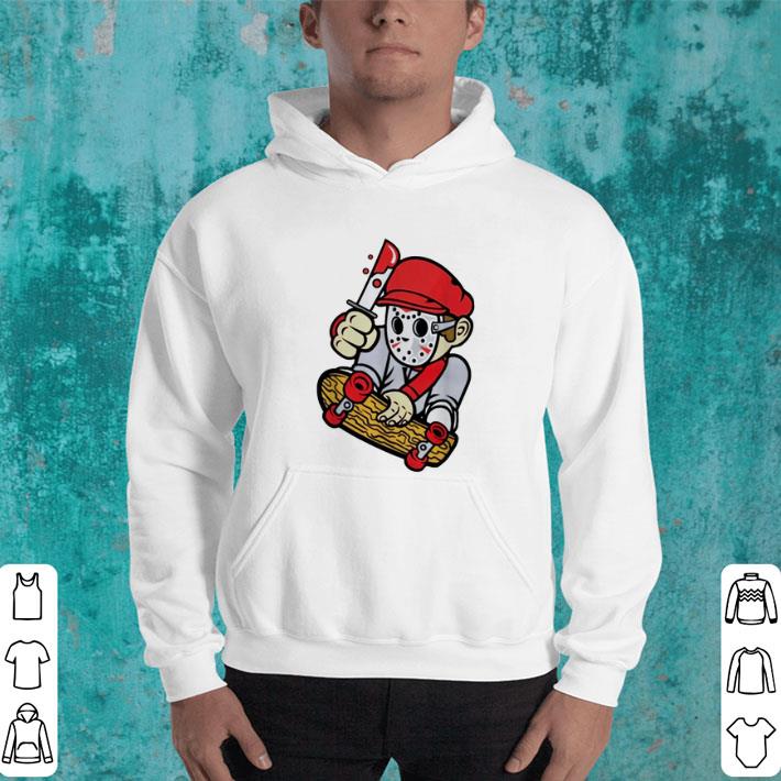 Funny Skateboard killer Super Mario shirt 4 - Funny Skateboard killer Super Mario shirt