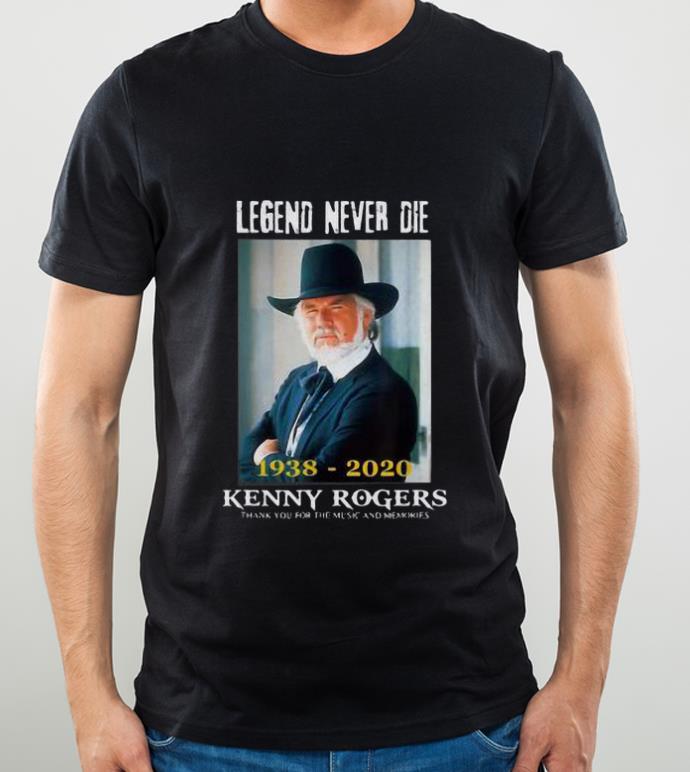 Great Legend Never Die 1938 2020 Kenny Rogers Thank For Music Memories shirt 4 - Great Legend Never Die 1938-2020 Kenny Rogers Thank For Music Memories shirt