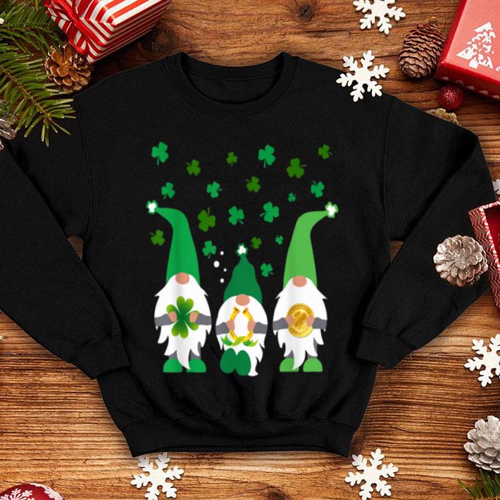 Nice Happy St Patrick s Day Three Gnomes Shamrock Gift shirt 4 - Nice Happy St Patrick's Day Three Gnomes Shamrock Gift shirt
