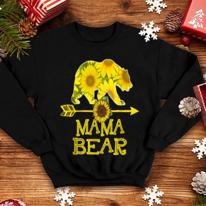 Nice Mama Bear Funny Sunflower Mother Father Gifts shirt 4 - Nice Mama Bear Funny Sunflower Mother Father Gifts shirt