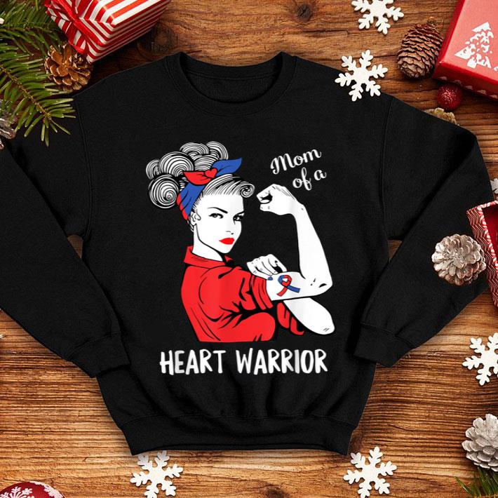 Nice Mom Of A Heart Warrior Chd Awareness Congenital Disease Gift shirt 4 - Nice Mom Of A Heart Warrior Chd Awareness Congenital Disease Gift shirt