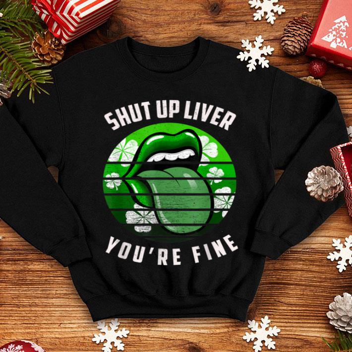 Nice Retro Shamrock St Patricks Day Lips Phone Grip Women shirt 4 - Nice Retro Shamrock St Patricks Day Lips Phone Grip Women shirt