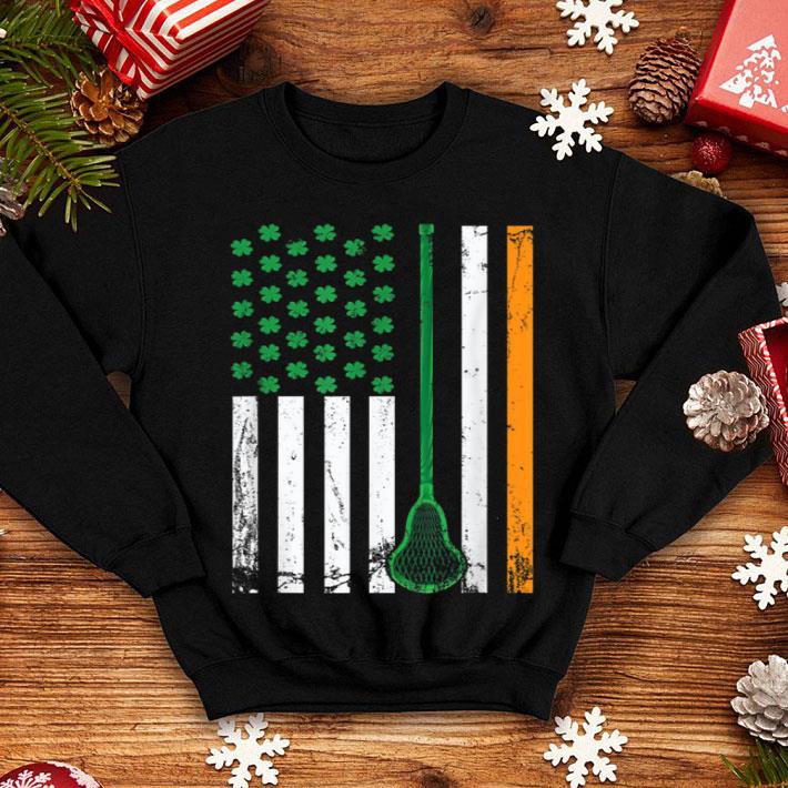Official Irish Usa American Lacrosse Flag St Patricks Day Shamrock shirt Official Irish Usa American Lacrosse Flag St Patricks Day Shamrock shirt 4 - Official Irish Usa American Lacrosse Flag St Patricks Day Shamrock shirt