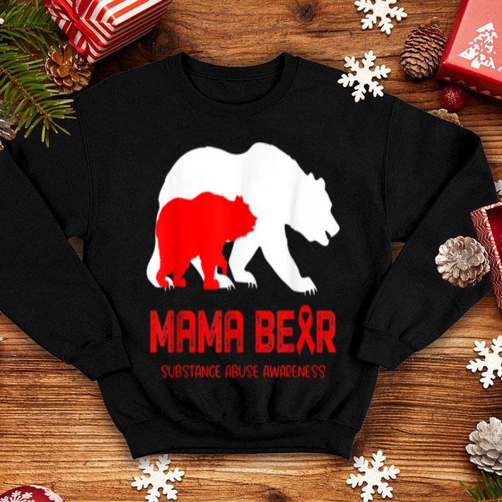 Official Mama Bear Substance Abuse Awareness For Women Men shirt 4 - Official Mama Bear Substance Abuse Awareness For Women Men shirt