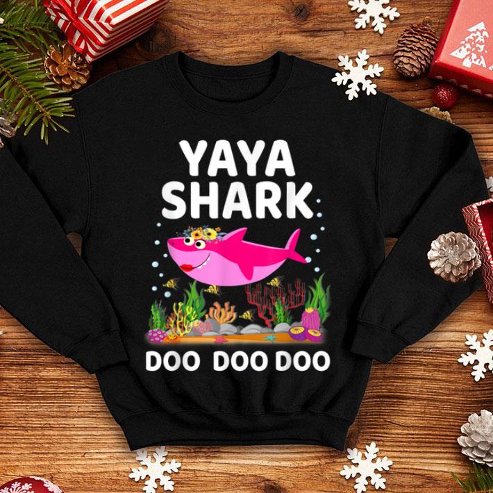 Official Yaya Shark Mothers Day Gift Idea For Mother Wife shirt Official Yaya Shark Mothers Day Gift Idea For Mother Wife shirt 4 - Official Yaya Shark Mothers Day Gift Idea For Mother Wife shirt