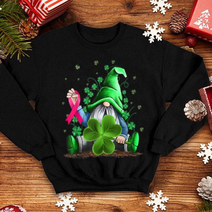 Original Patricks Day Three Gnomes And Breast Cancer Shamrock Gift shirt 4 - Original Patricks Day Three Gnomes And Breast Cancer Shamrock Gift shirt