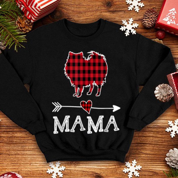 Original Womens Red Plaid Mama Pomeranian Dog Mom Buffalo Pajama shirt 4 - Original Womens Red Plaid Mama Pomeranian Dog Mom Buffalo Pajama shirt