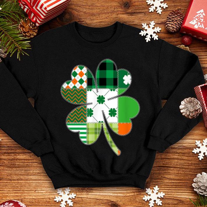 Pretty Green Plaid St Patricks Day Girls Shamrock Womens shirt 4 - Pretty Green Plaid St Patricks Day Girls Shamrock Womens shirt