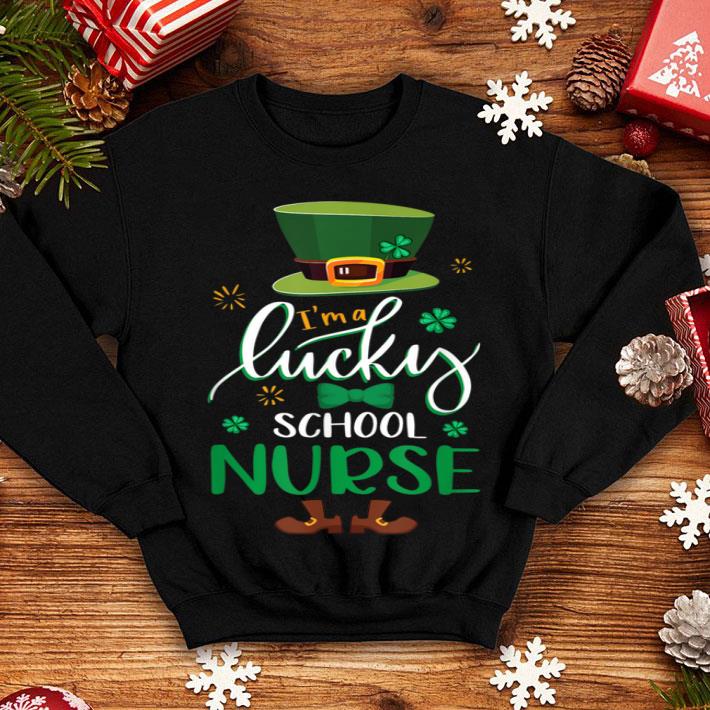 Pretty Leprechaun I m A Lucky School Nurse St Patrick s Day Gifts shirt 4 - Pretty Leprechaun I'm A Lucky School Nurse St Patrick's Day Gifts shirt