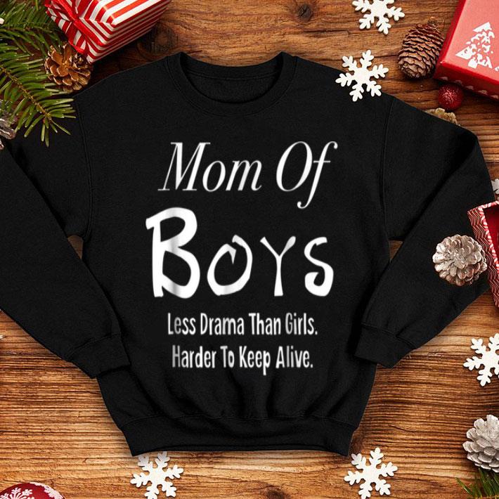 Pretty Mom Of Boys Less Drama Than Girls Mothers Day shirt Pretty Mom Of Boys Less Drama Than Girls Mothers Day shirt 4 - Pretty Mom Of Boys Less Drama Than Girls Mothers Day shirt