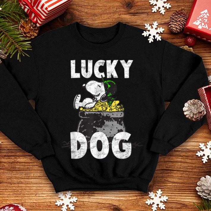Pretty Peanuts Snoopy St Patrick Lucky Dog shirt 4 - Pretty Peanuts Snoopy St. Patrick Lucky Dog shirt