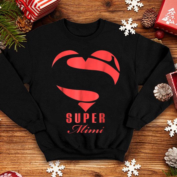 Pretty Super Mimi Superhero Gift Mother Father Day shirt 4 - Pretty Super Mimi Superhero Gift Mother Father Day shirt