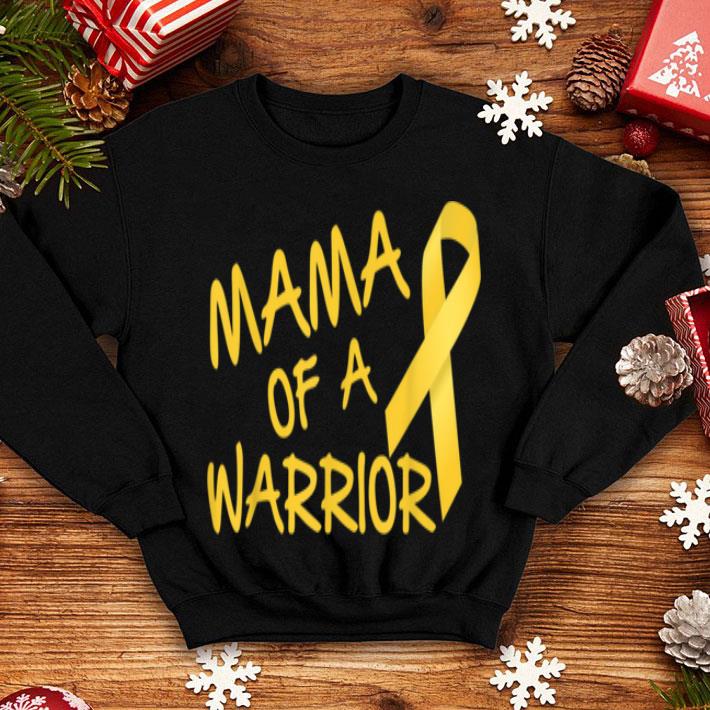 Top Mama Of A Warrior Childhood Cancer Awareness shirt 4 - Top Mama Of A Warrior Childhood Cancer Awareness shirt