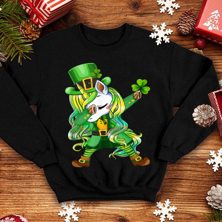 Top St Patricks Day Dabbing Unicorn Lepricorn Leprechaun Girls shirt Top St Patricks Day Dabbing Unicorn Lepricorn Leprechaun Girls shirt 4 - Top St Patricks Day Dabbing Unicorn Lepricorn Leprechaun Girls shirt