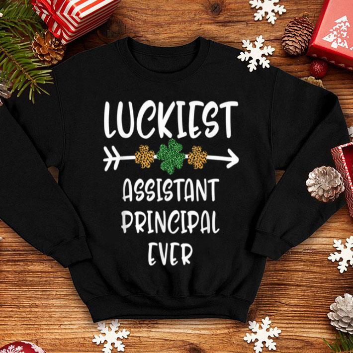 Top St Patricks Day Luckiest Assistant Principal Ever Shamrock shirt Top St Patricks Day Luckiest Assistant Principal Ever Shamrock shirt 4 - Top St Patricks Day Luckiest Assistant Principal Ever Shamrock shirt